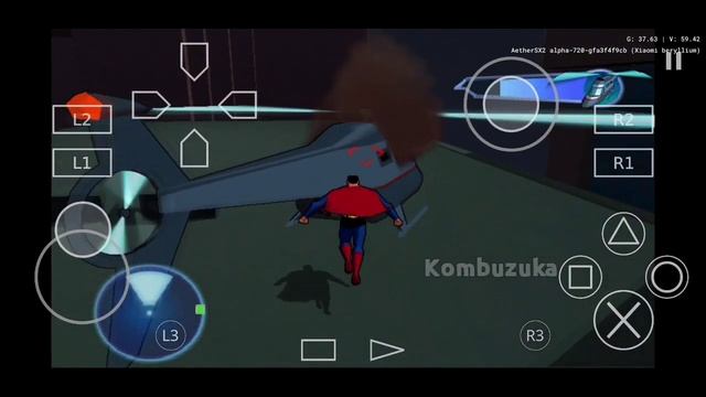 Superman: Shadow of Apokolips Gameplay On AetherSX2 PS2 Emulator Android + Fix Graphics смотреть онлайн