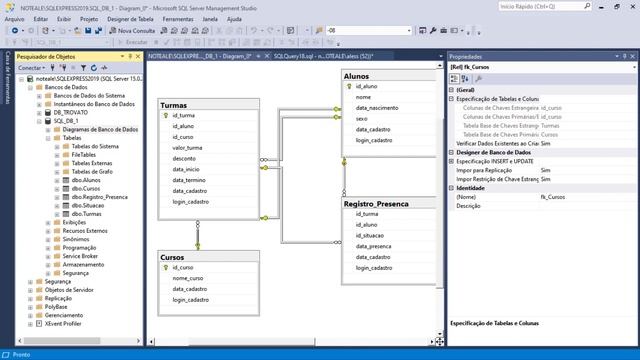 SQL SERVER - 53 - Identificar problemas de relacionamentos no SSMS - SQL Server Management Studio смотреть онлайн