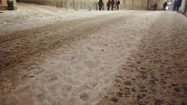 Прогулка в декабре. Старый город. Таллинн. смотреть онлайн