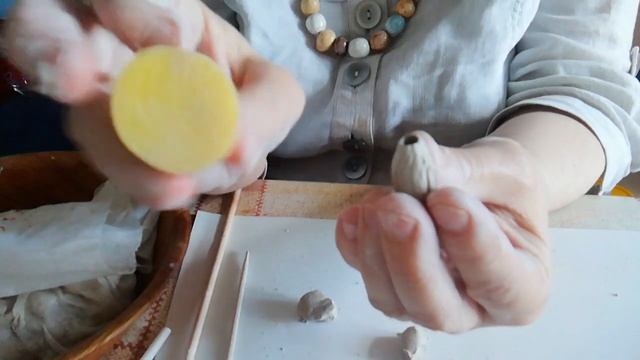 Создание керамических бусин. Часть 3-1. Разная форма смотреть онлайн