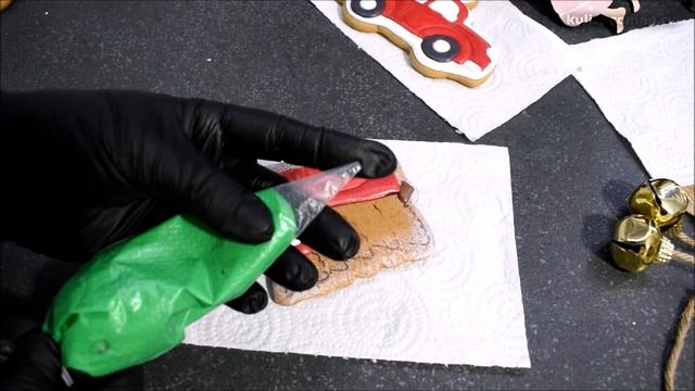 Новогодние пряники! Пряник машина с елкой! Роспись пряников! смотреть онлайн