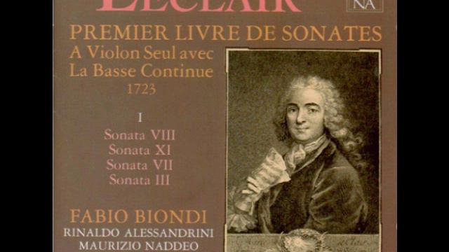 Jean-Marie Leclair. Sonata VIII (Biondi, Alessandrini) 2 of 4 смотреть онлайн