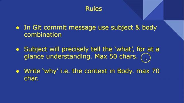 Git Commit Message Structure смотреть онлайн