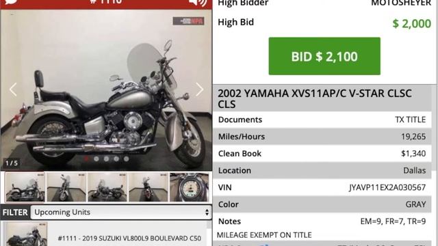 Nation Powersports Auction LIVE BIDDING смотреть онлайн