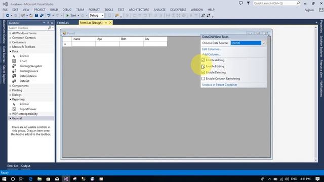 View database access in c sharp in code ♥️ смотреть онлайн