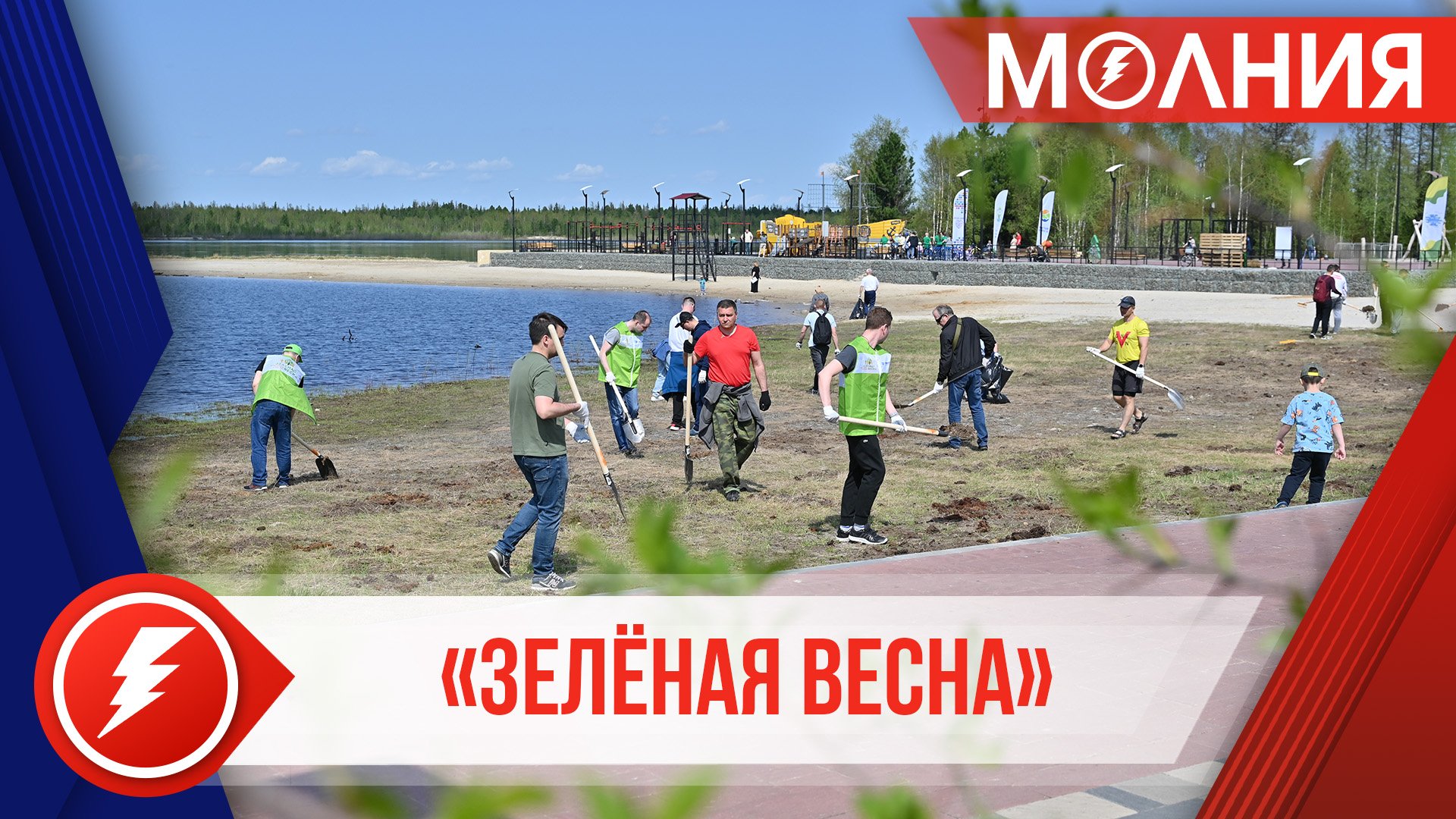 Рекордное число пуровчан приняло участие в масштабном субботнике