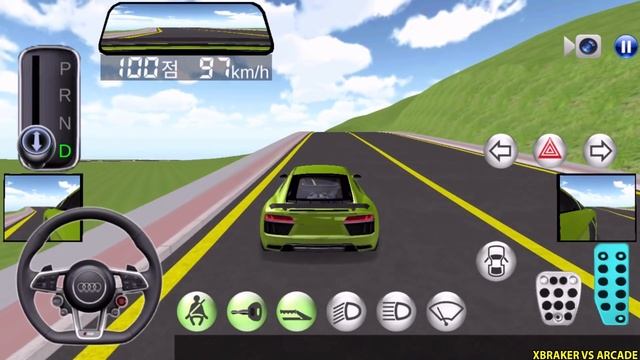 Korean Car Driving Simulator - All Vehicles Unlocked - Driver's License Examination Gameplay смотреть онлайн