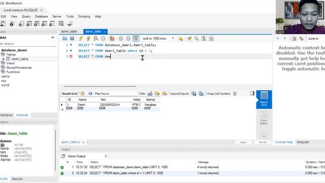 SQL, Perintah Where, Limit, dan Where Limit смотреть онлайн