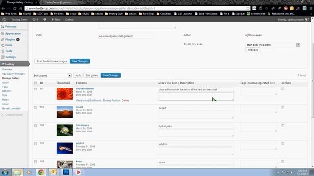 Editing NextGen Gallery on Wordpress смотреть онлайн