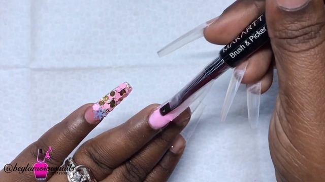 Pink Polygel Nails Testing Makartt Pink Polygel Extension Kit смотреть онлайн