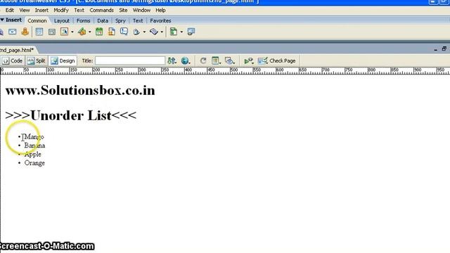 HTML Tutorials 10 How to create order list ol, unorder list ul, and list li смотреть онлайн