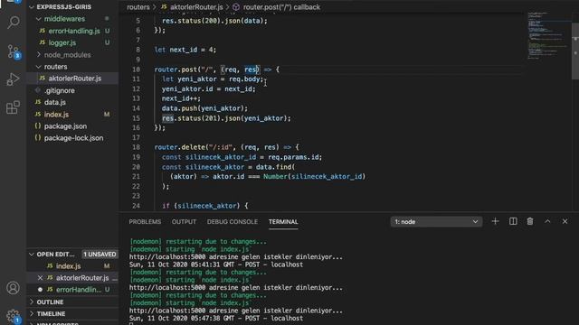 Express Middleware Nedir? Nasıl Kullanılır? смотреть онлайн