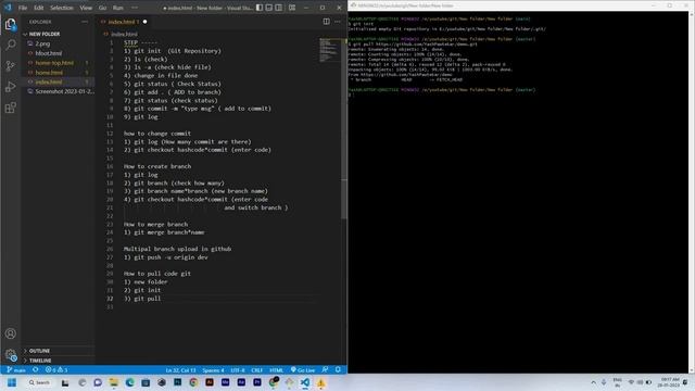 Git Pull Request | Git Pull Request Tutorial | Git Commands |Git Tutorial For Beginners | #14 смотреть онлайн