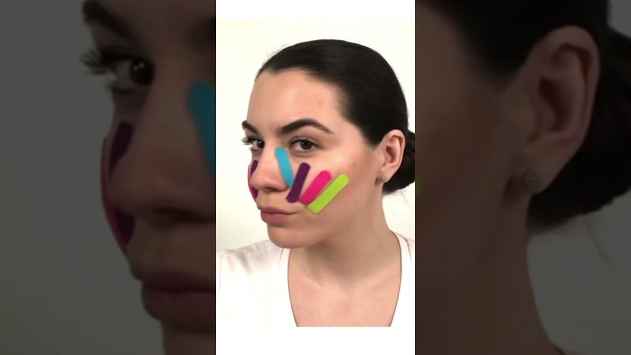 ТЕЙПИРОВАНИЕ НОСОГУБНОЙ СКЛАДКИ | Учебный центр BBALANCE | #shorts смотреть онлайн