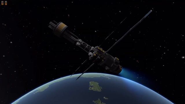 Kerbal Space Program запуск спутника на орбиту(для некоторых, видео будет очень скучным) смотреть онлайн