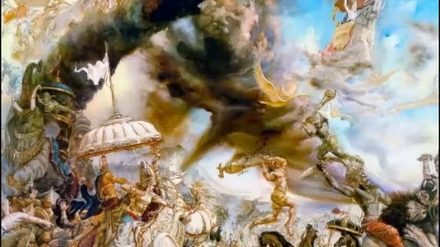 ШБ 8.9.29-край - 8.10.1-40 - Битката на асурите с полубоговете - Махендра - 2020 смотреть онлайн