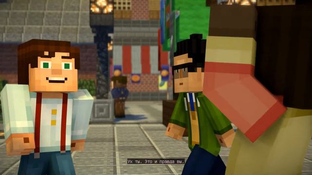 Прохождение Minecraft: Story Mode - Season Two - Эпизод 1 - Лама #1 смотреть онлайн