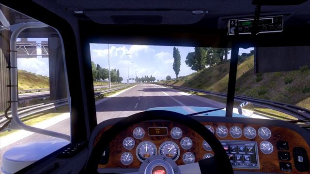 ETS 2, Peterbilt 389 + JWT Double Deck Extended Trailer смотреть онлайн