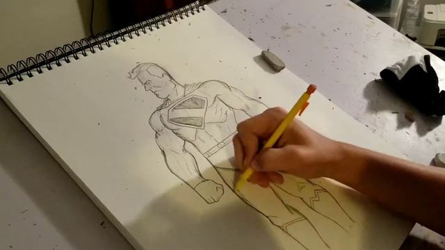 Kingdom Come Superman drawing смотреть онлайн