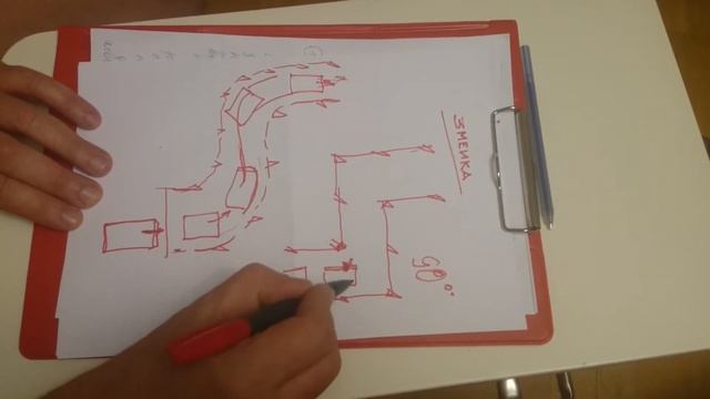 Упражнение Змейка и поворот на 90° (инструктор Калинин Владимир) смотреть онлайн