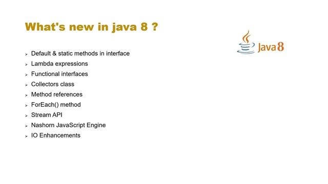 Java 8 Features | What's new in Java 8 | What's New in JDK 8 | Java Tutorial in Hindi смотреть онлайн