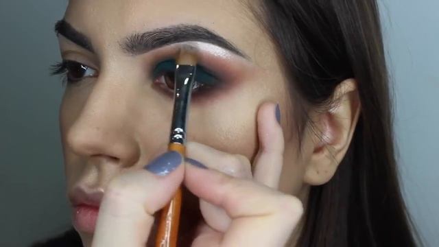 Светлана Визнюк FOREST GREEN MAKEUP TUTORIAL FOR BROWN EYES смотреть онлайн