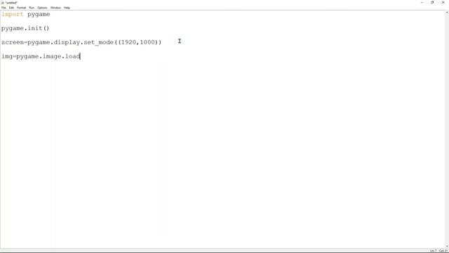 How to import or load an image in pygame (simplest logic) смотреть онлайн