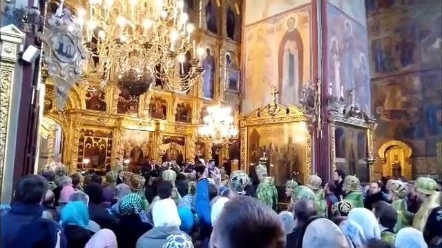 Престольный Праздник в Троице Сергиевой Лавре,8 10 2019,вт смотреть онлайн