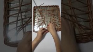 Оплетаем зеркало