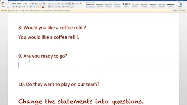 Statements and Questions смотреть онлайн
