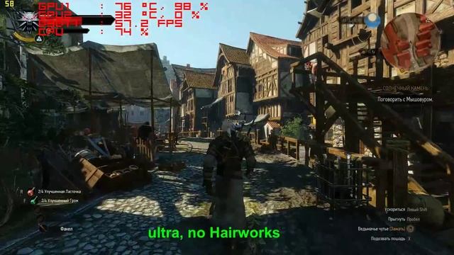 FX-9590 290X Witcher 3 (hairworks on\off) 1080р смотреть онлайн