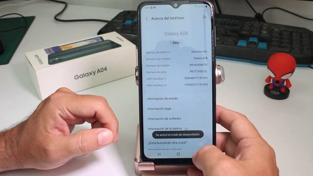 Cómo habilitar la depuración USB Samsung Galaxy a04 a03 a02 a01 смотреть онлайн