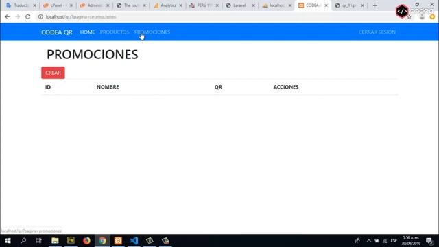 LECTOR DE CÓDIGOS QR ANDROID - PHP Y MYSQL | CRUD TABLA PROMOCIONES | XI - 2019 смотреть онлайн