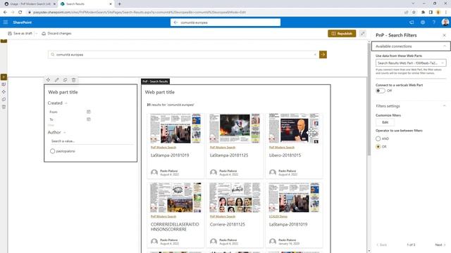 Episode #219 - Using the Search Filters Web Part of PnP Modern Search смотреть онлайн