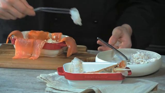 Духовой шкаф KITCHENAID KOSCX 45600. Приготовление террина из морского языка смотреть онлайн