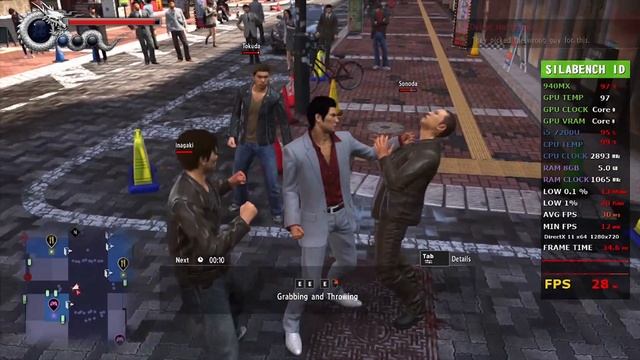 Yakuza 6 The Song Of Life | Acer E5 475G Geforce 940MX | On Budget Laptop 2021 смотреть онлайн