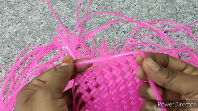 1 Roll basket for beginners / basket making in tamil.... смотреть онлайн