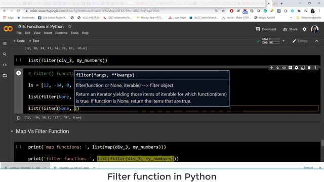 Tutorial_15| Filter function in python | Functional Programming | Filter elements based on conditio смотреть онлайн