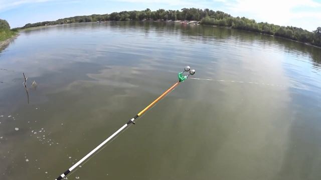 Рыбалка на Дону июль 2020. Ловля на донную снасть. Поймали сазана. смотреть онлайн