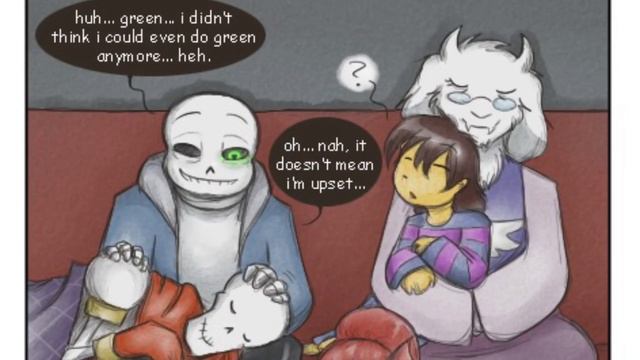 Green glow pt.1 undertale comic смотреть онлайн