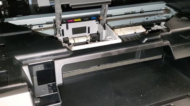 How to remove Printhead in Canon Pixma MP560 MP550 Printer смотреть онлайн