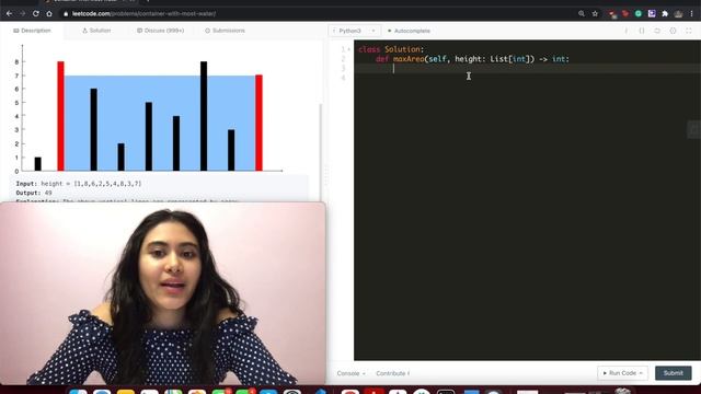 Container With Most Water - LeetCode 11 - Python смотреть онлайн