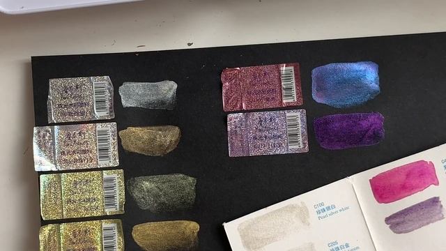 Обзор дешевой акварели, бумага Paul Rubens + болталка смотреть онлайн