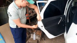 Доработка Лада Гранта ! Очередные доработки , уплотнители дверей.