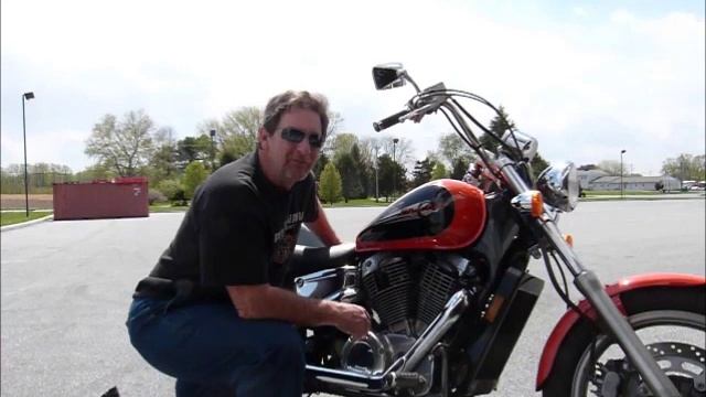 1998 Honda Shadow Spirit VT1100C stock #9-1495 demo ride walk around смотреть онлайн