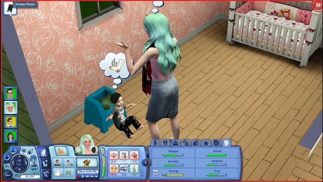 Let's Play The Sims 3 Perfect Genetics Challenge Part 5: Lucas.... You're Genes Dude~! смотреть онлайн