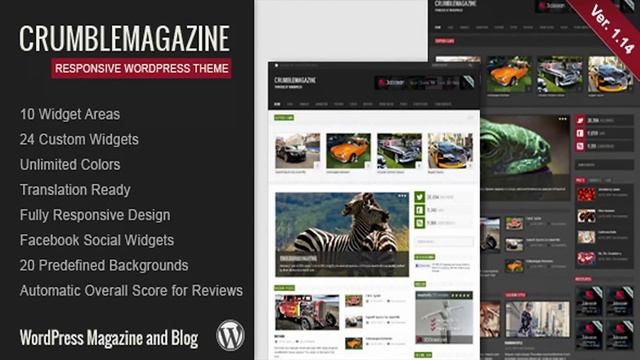 Crumble - Responsive Wordpress Magazine / Blog | Themeforest Website Templates and Themes смотреть онлайн