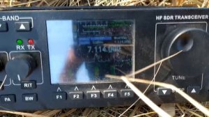 Антенна на воздушном змее. Антенна квадрат  40м диапазона (7мГц). Радиосвязь на КВ малой мощностью.