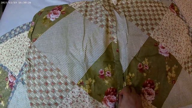 Покрывало пэчворк уют и тепла вашего дома — зеленого цвета смотреть онлайн