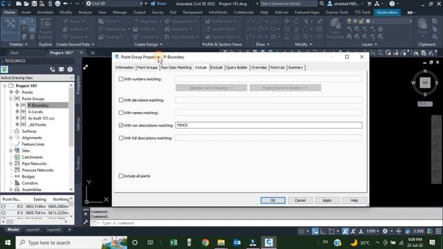 Point Groups In Civil 3D- How To Create Point Groups And How To Add Data To Point Groups